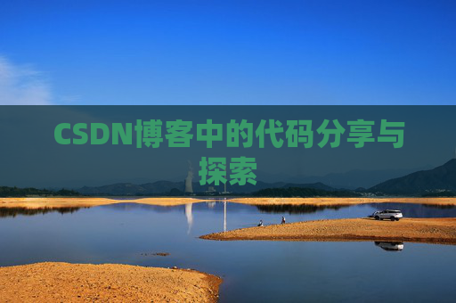 CSDN博客中的代码分享与探索
