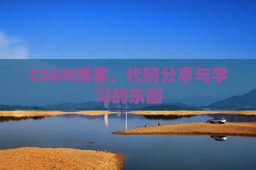 CSDN博客，代码分享与学习的乐园